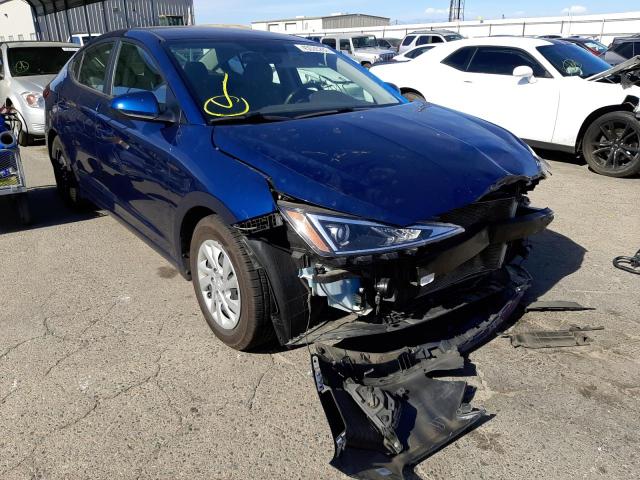 HYUNDAI ELANTRA SE 2019 with VIN 5NPD74LF2KH438805 - Photo from auction
