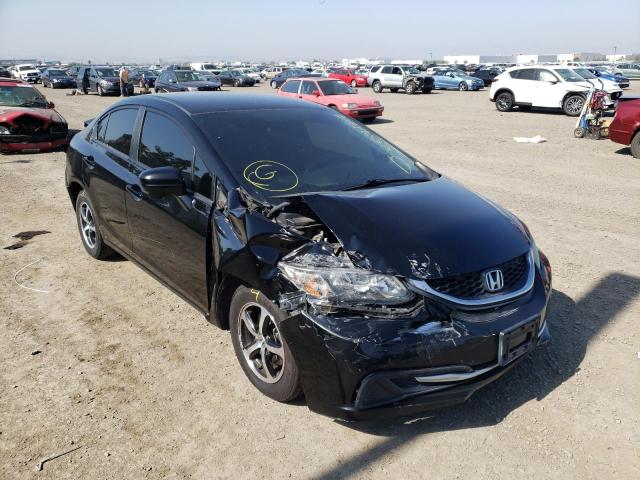 HONDA CIVIC SE 2015 with VIN 2HGFB2F75FH552121 - Photo from auction
