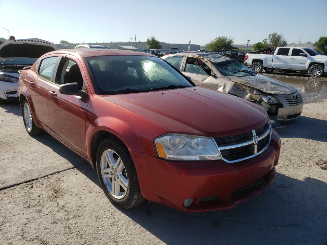 DODGE AVENGER SX 2009 with VIN 1B3LC56B89N549019 - Photo from auction