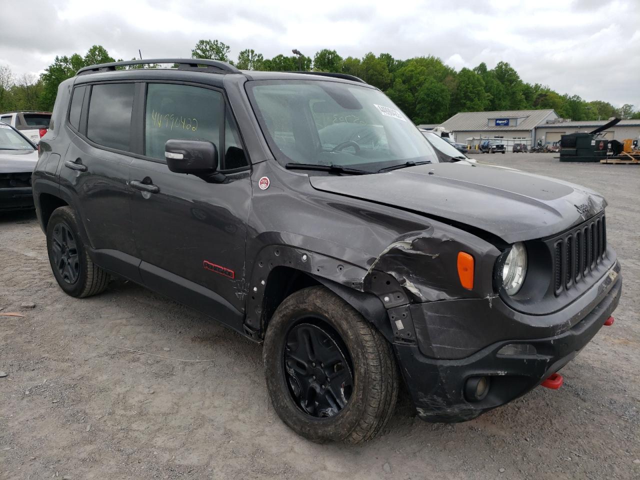 JEEP RENEGADE T 2018 with VIN ZACCJBCB0JPH41571 - Photo from auction