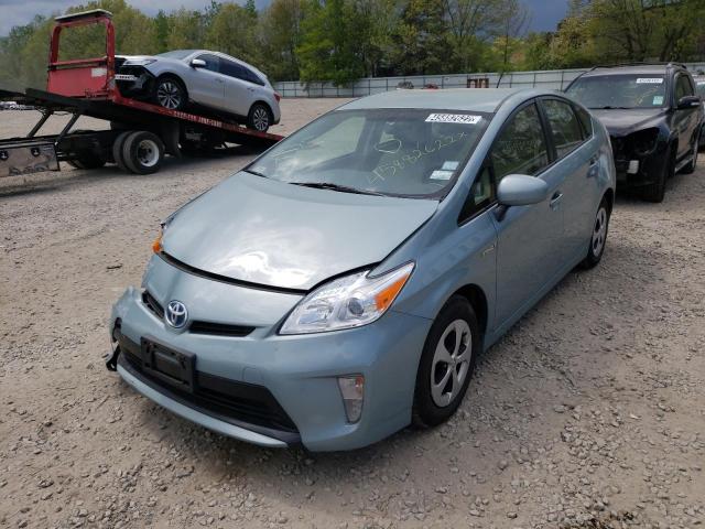 Photo 2 from auction – 2014 TOYOTA PRIUS with VIN JTDKN3DU0E1820282