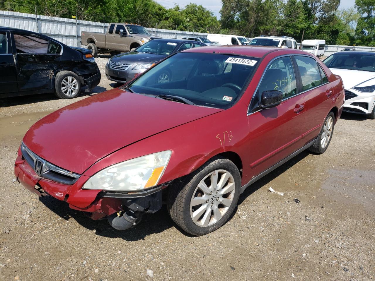 Photo 12 from auction – 2007 HONDA ACCORD with VIN 1HGCM66417A076105