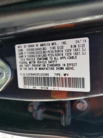Photo 10 from auction – 2015 ACURA RDX with VIN 5J8TB4H32FL000569