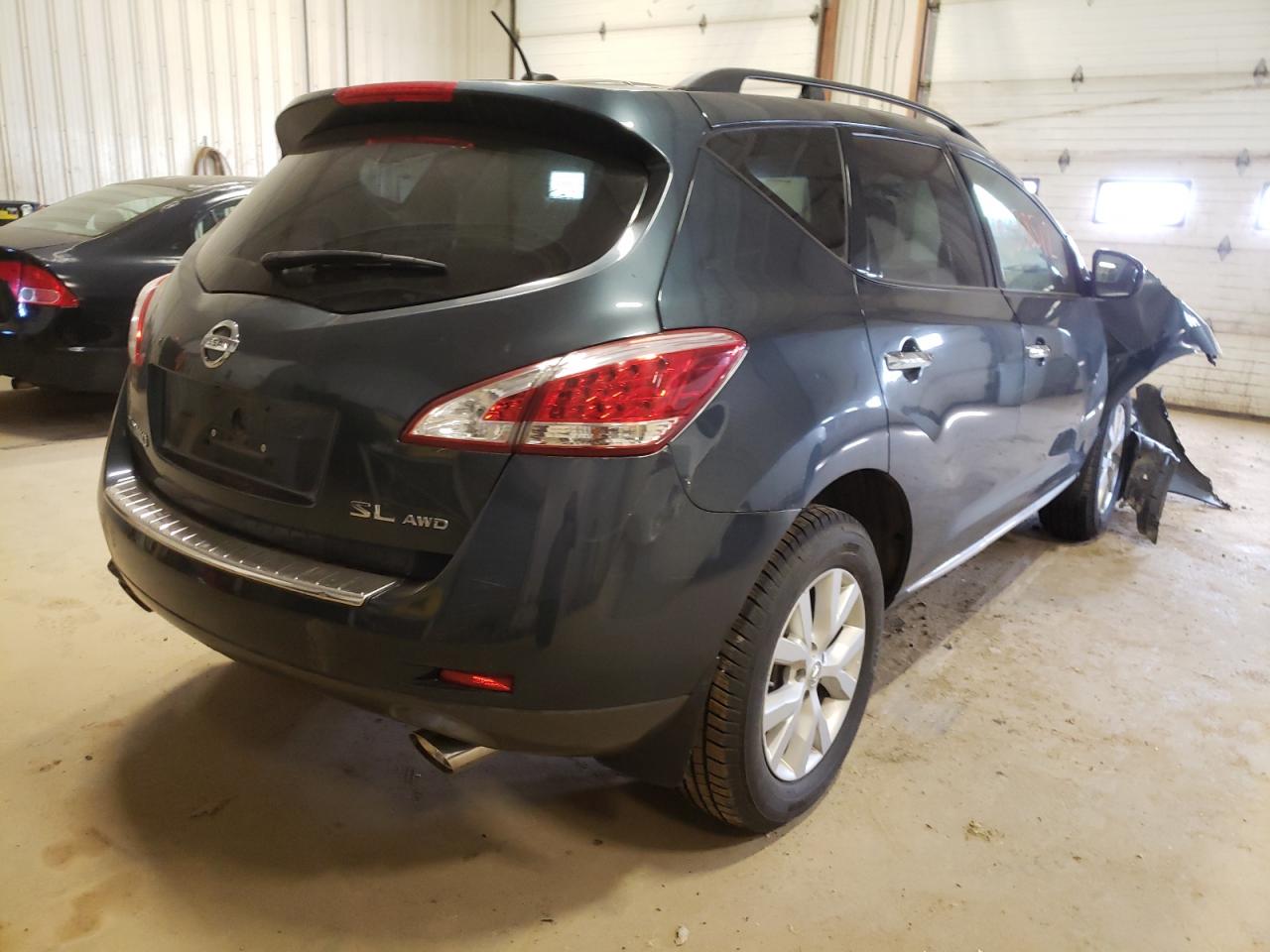 Photo 4 from auction – 2011 NISSAN MURANO S with VIN JN8AZ1MW0BW156476