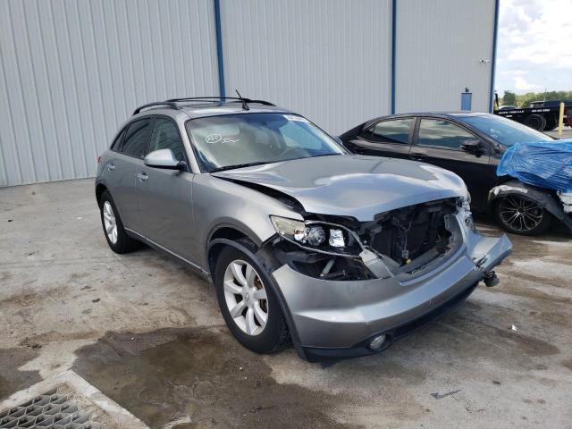 INFINITI FX35 2005 with VIN JNRAS08U15X100127 - Photo from auction