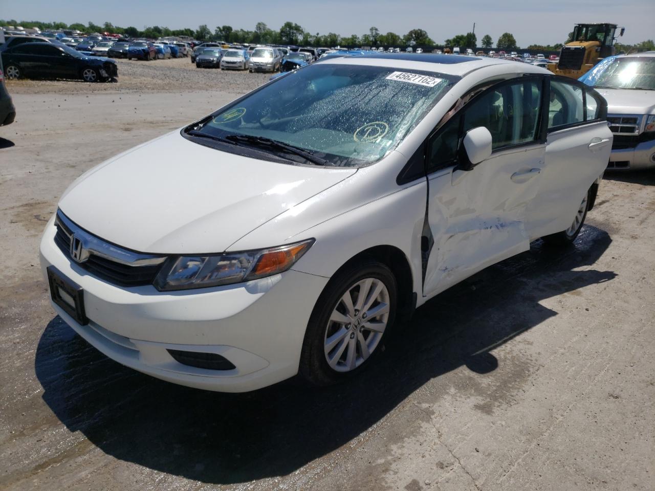 Photo 2 from auction – 2012 HONDA CIVIC EX with VIN 19XFB2F81CE057056