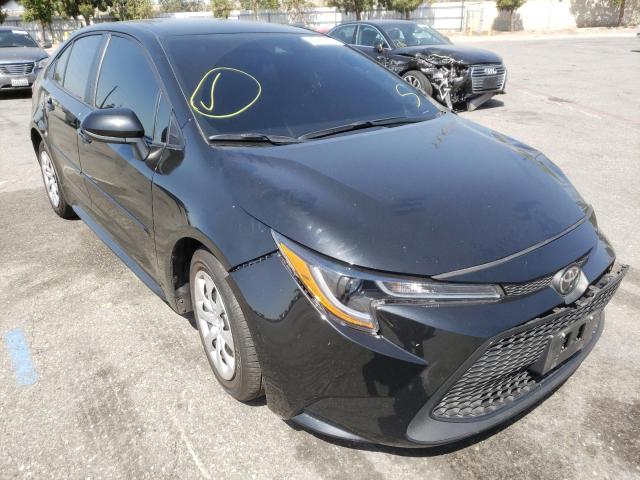 TOYOTA COROLLA LE 2021 with VIN 5YFEPMAE5MP213296 - Photo from auction