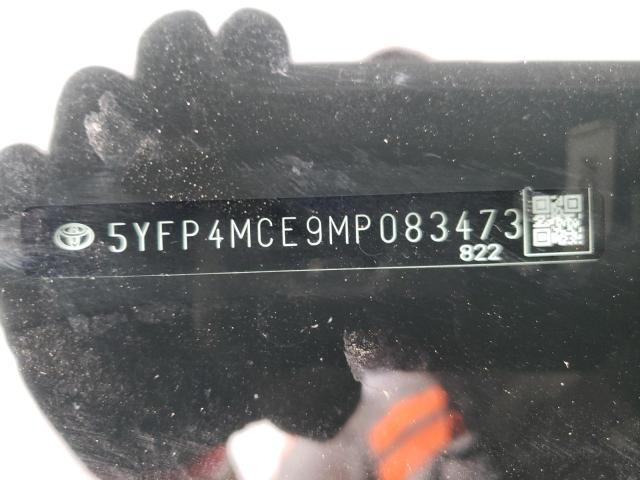 Photo 10 from auction – 2021 TOYOTA COROLLA SE with VIN 5YFP4MCE9MP083473