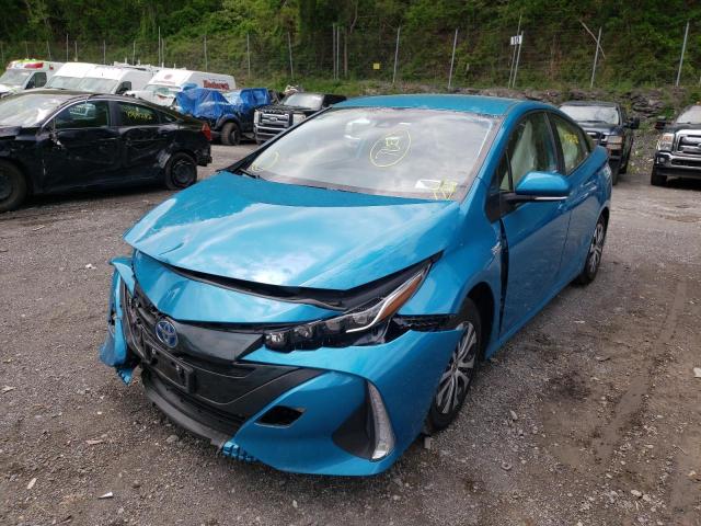 Photo 2 from auction – 2022 TOYOTA PRIUS PRIM with VIN JTDKAMFP5N3207619