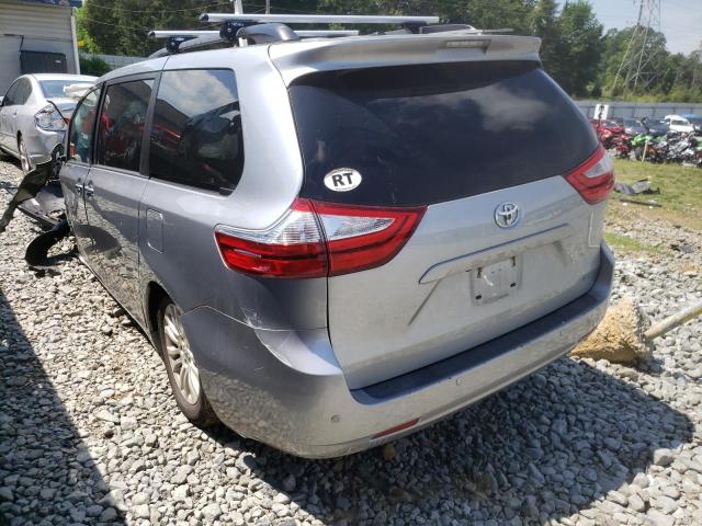 Photo 3 from auction – 2017 TOYOTA SIENNA XLE with VIN 5TDYZ3DC0HS843980