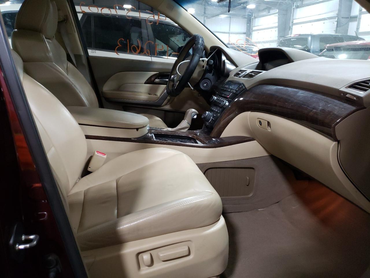 Photo 5 from auction – 2012 ACURA MDX TECHNO with VIN 2HNYD2H41CH526030