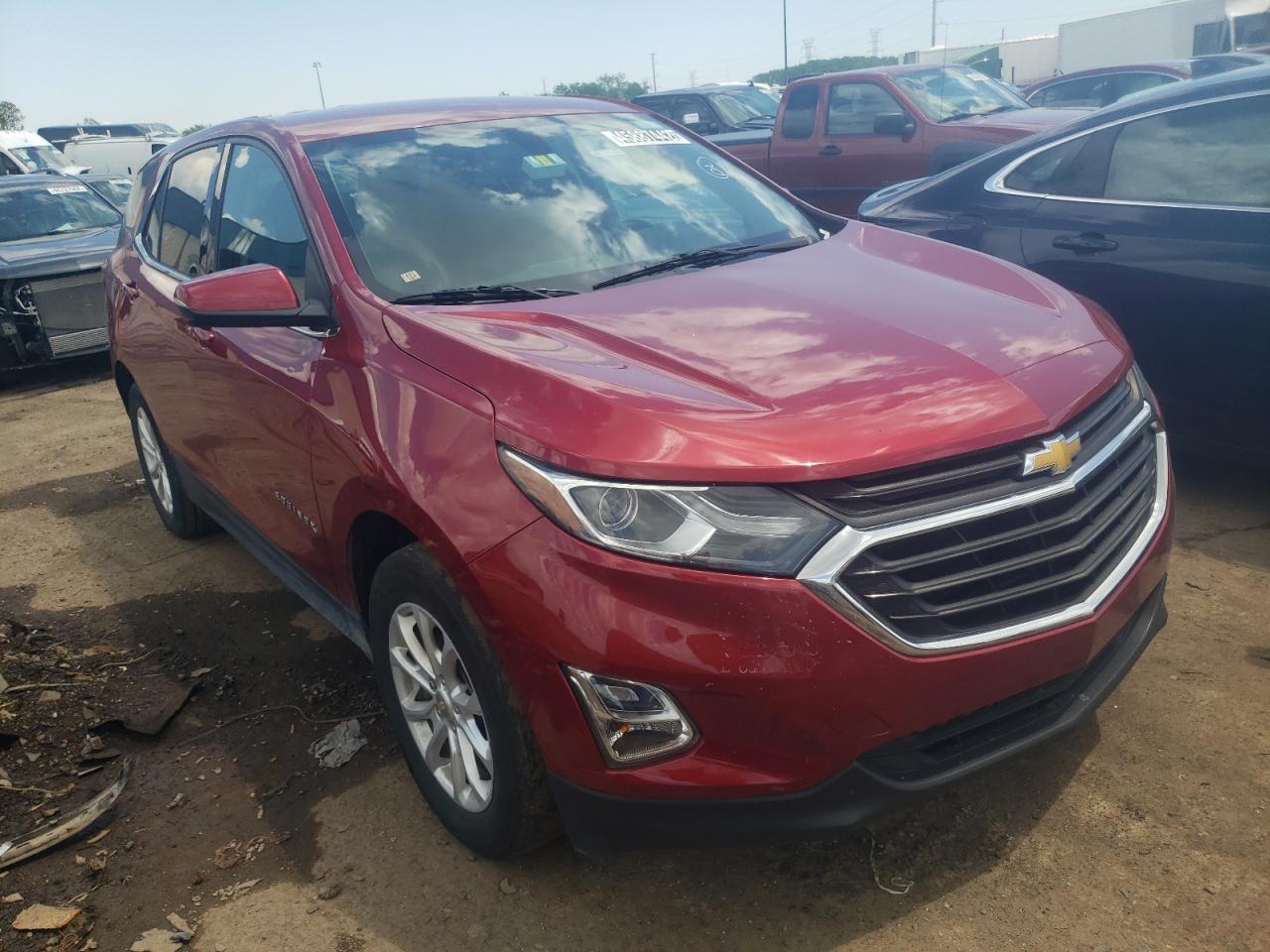 CHEVROLET EQUINOX LT 2018 with VIN 3GNAXJEV6JS508873 - Photo from auction