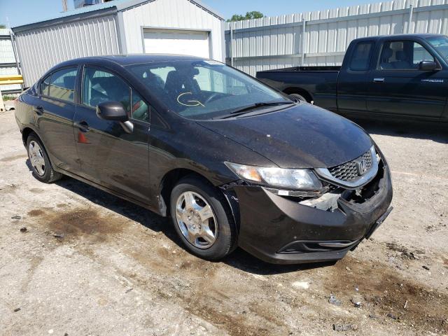 Photo 1 from auction – 2013 HONDA CIVIC LX with VIN 19XFB2F5XDE028470