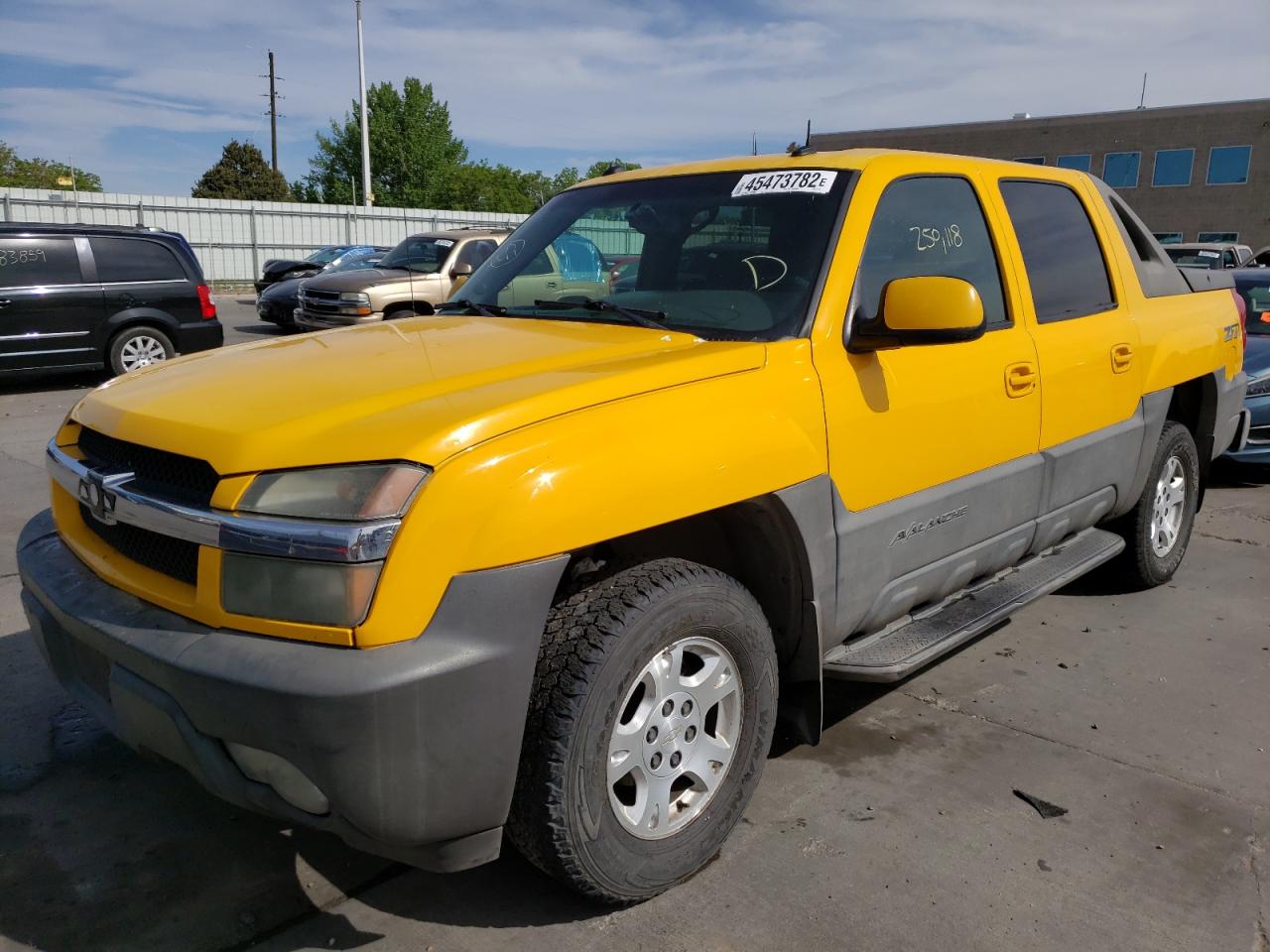 Photo 2 from auction – 2003 CHEVROLET AVALANCHE with VIN 3GNEK13T13G222310