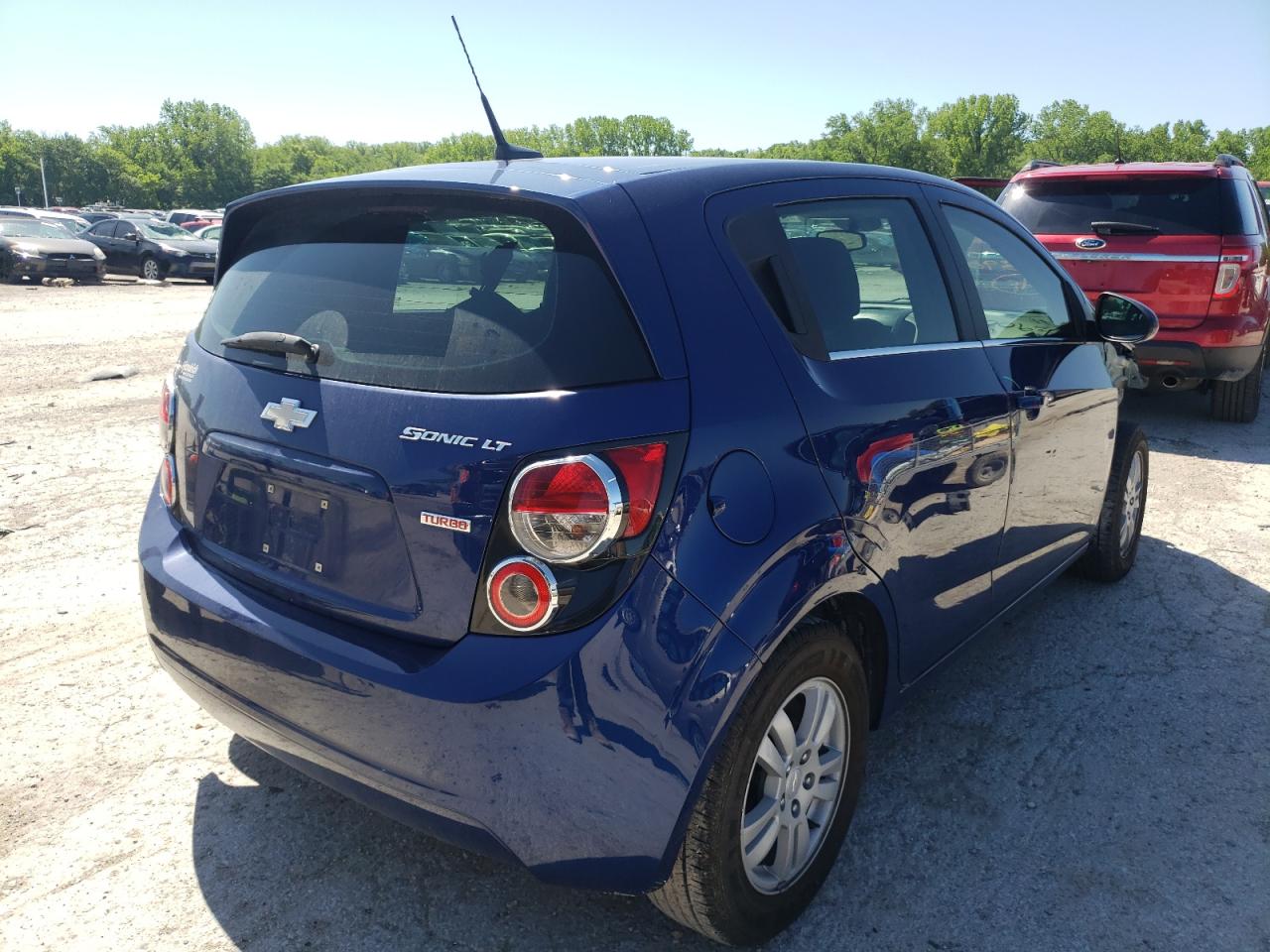 Photo 4 from auction – 2013 CHEVROLET SONIC LT with VIN 1G1JC6SB2D4239005