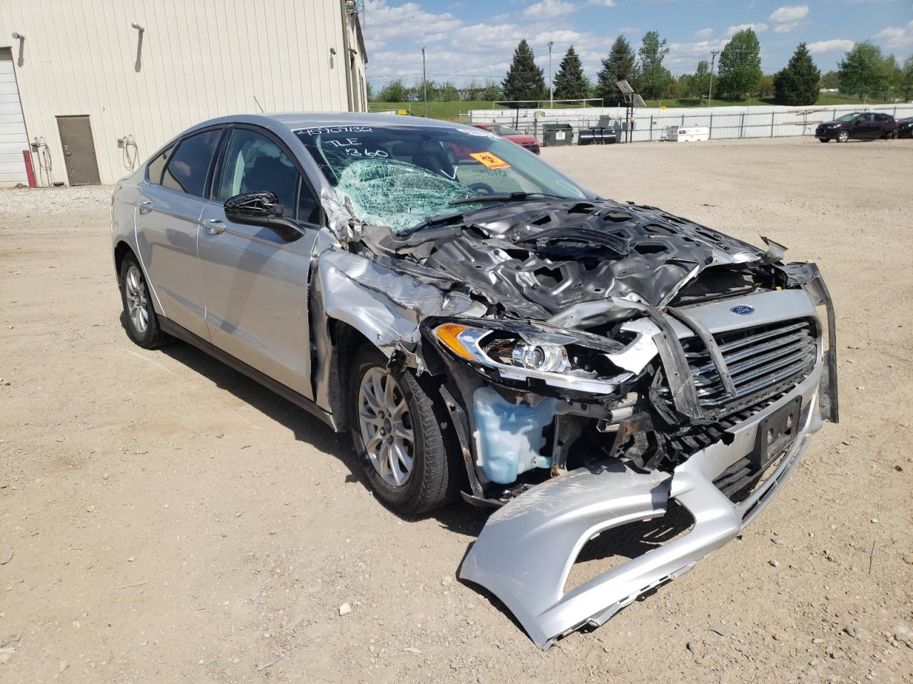 Photo 1 from auction – 2016 FORD FUSION S with VIN 3FA6P0G74GR312363