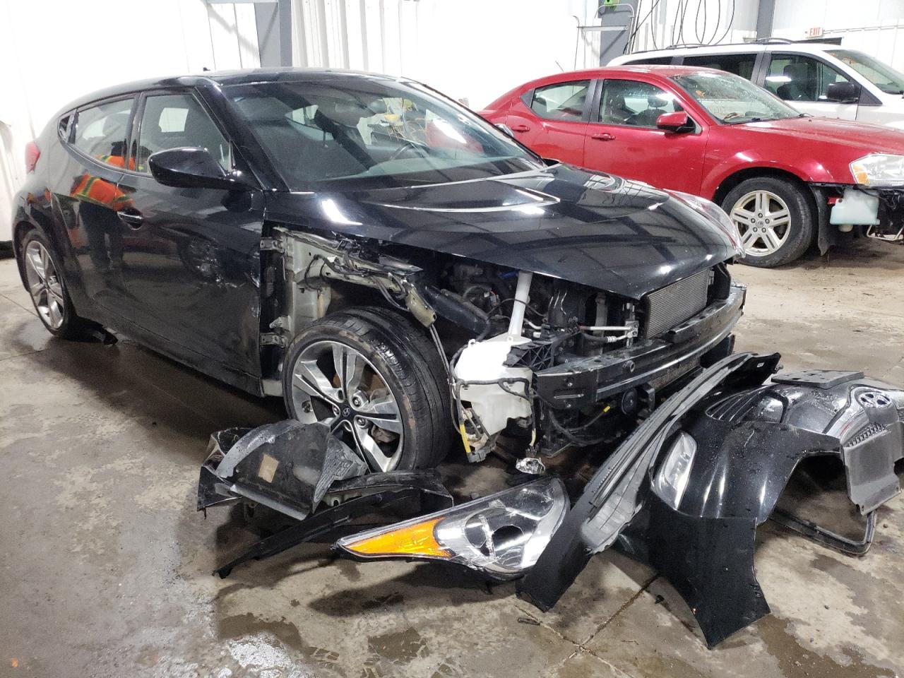 Photo 1 from auction – 2017 HYUNDAI VELOSTER with VIN KMHTC6AD1HU317861