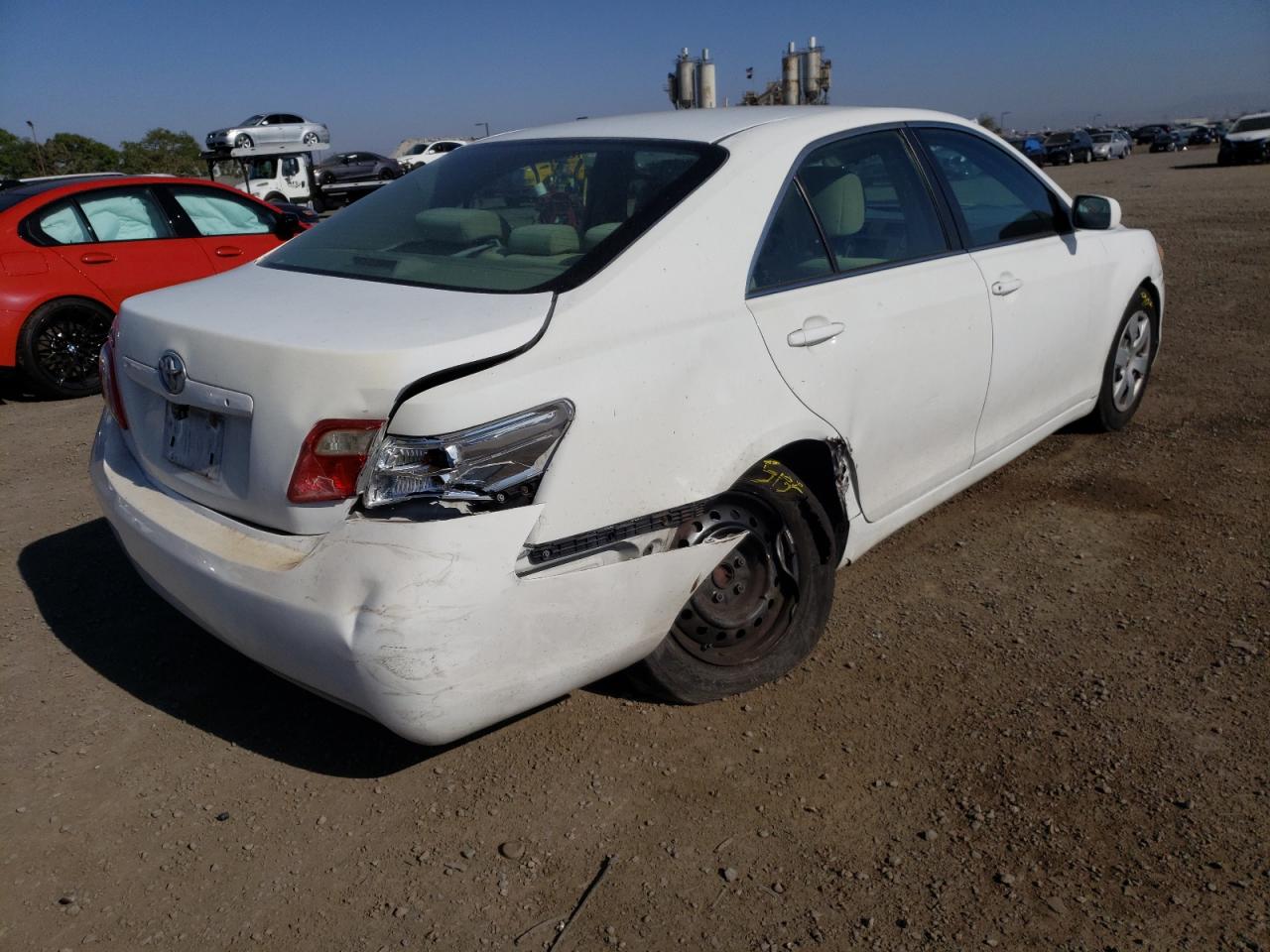 Photo 4 from auction – 2009 TOYOTA CAMRY BASE with VIN 4T4BE46K39R108372