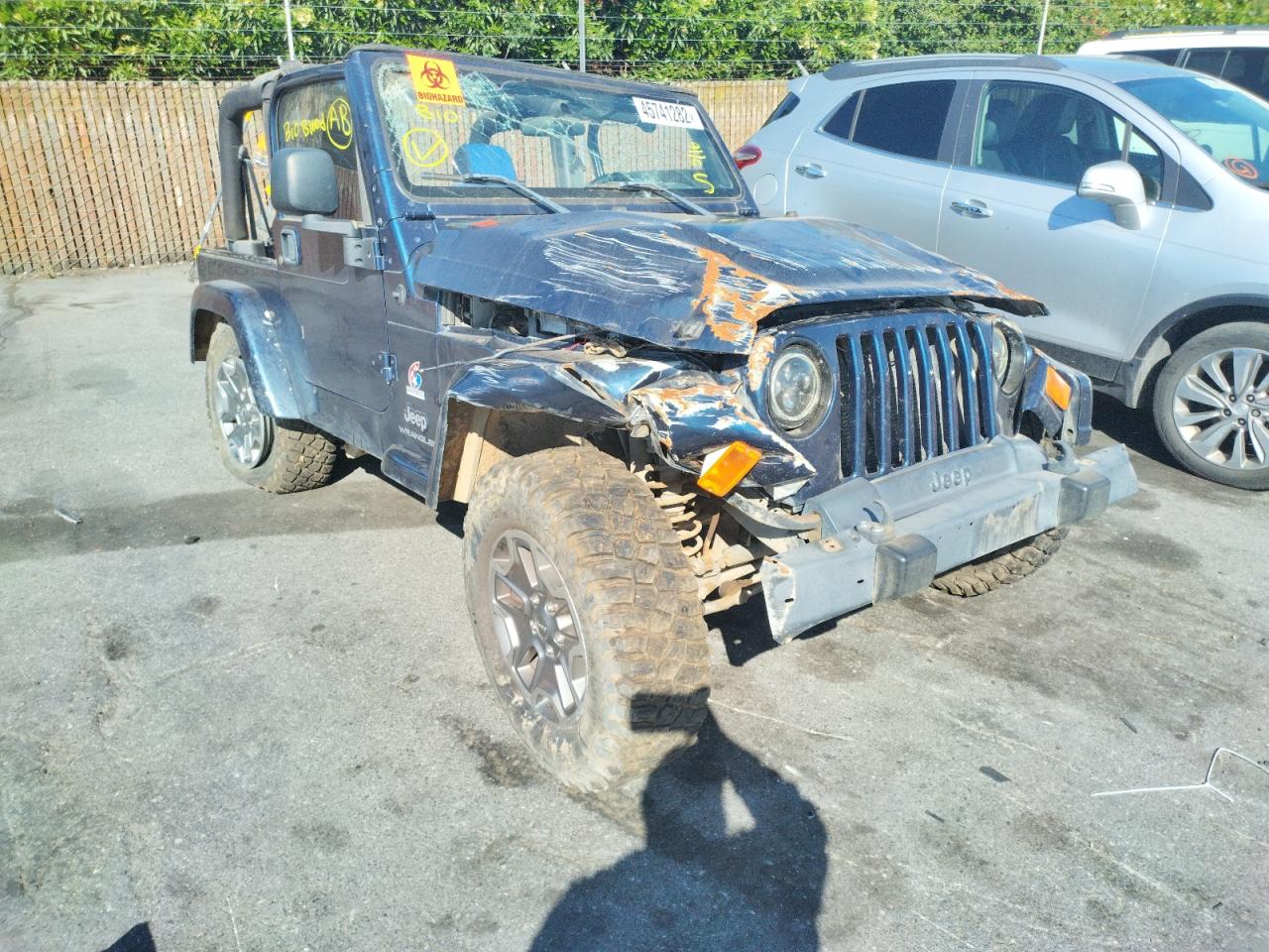 Photo 9 from auction – 2003 JEEP WRANGLER C with VIN 1J4FA39S43P359130