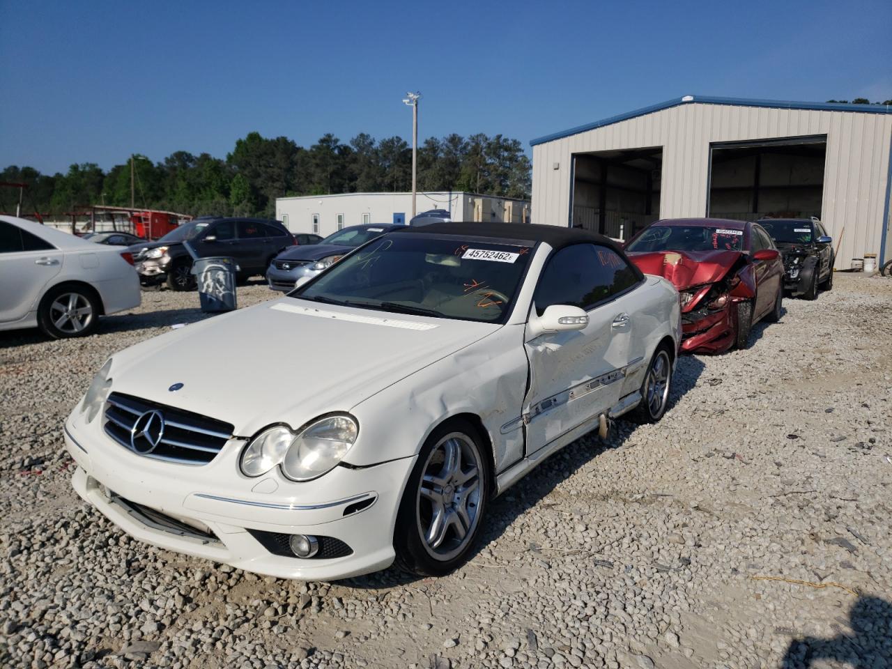 Photo 2 from auction – 2008 MERCEDES-BENZ CLK 550 with VIN WDBTK72G58T095593