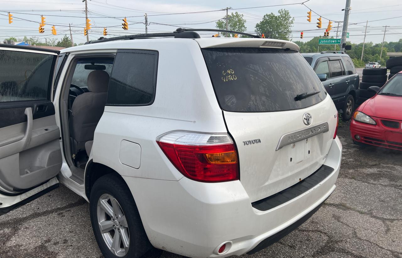 Photo 3 from auction – 2008 TOYOTA HIGHLANDER with VIN JTEES41A282037366