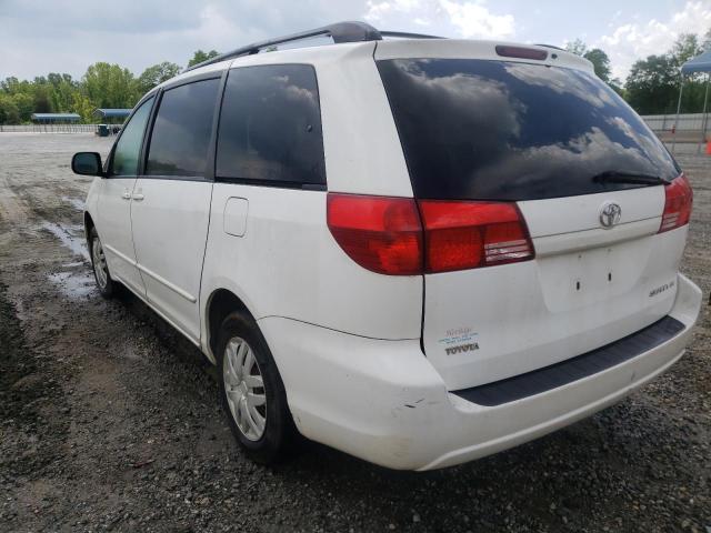 Photo 3 from auction – 2004 TOYOTA SIENNA CE with VIN 5TDZA23C94S055832