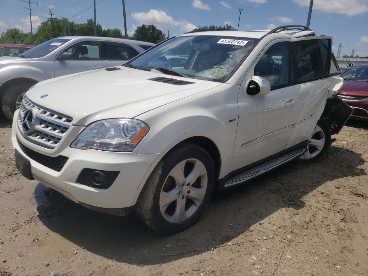 Photo 2 from auction – 2009 MERCEDES-BENZ ML with VIN 4JGBB25E99A503631