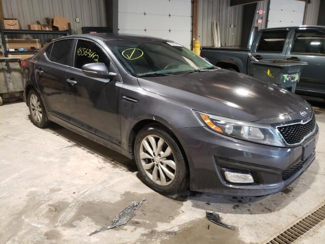 KIA OPTIMA LX 2015 with VIN 5XXGM4A7XFG500180 - Photo from auction