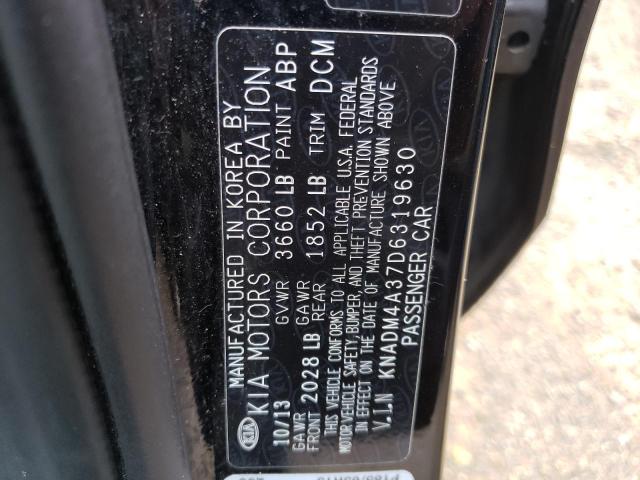 Zdjęcie 10 z aukcji – 2013 KIA RIO LX z VIN KNADM4A37D6319630