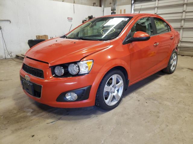 Photo 2 from auction – 2012 CHEVROLET SONIC LTZ with VIN 1G1JE5SH9C4122710
