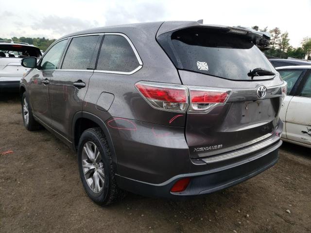 Photo 3 from auction – 2015 TOYOTA HIGHLANDER with VIN 5TDZKRFH6FS099674