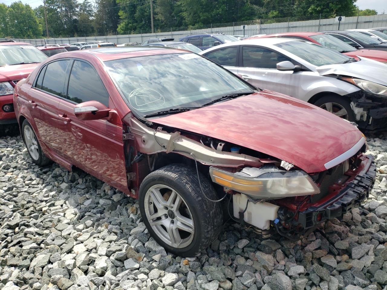 Photo 1 from auction – 2008 ACURA TL with VIN 19UUA66248A040907