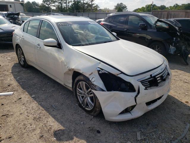 INFINITI G25 BASE 2012 with VIN JN1DV6AP5CM701327 - Photo from auction