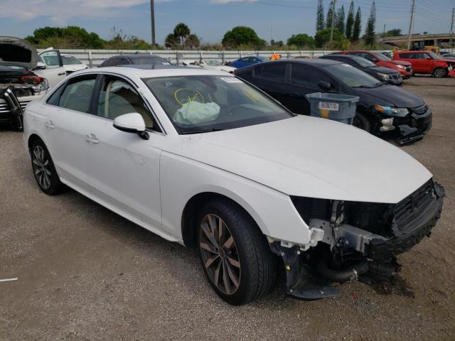 AUDI A4 PREMIUM 2021 with VIN WAUABAF45MN010415 - Photo from auction