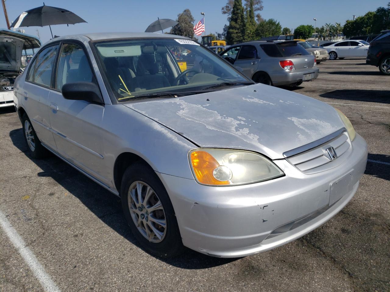Photo 1 from auction – 2003 HONDA CIVIC LX with VIN 2HGES16563H610060