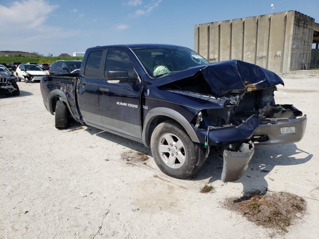 DODGE RAM 1500 S 2012 with VIN 1C6RD6GT6CS224212 - Photo from auction