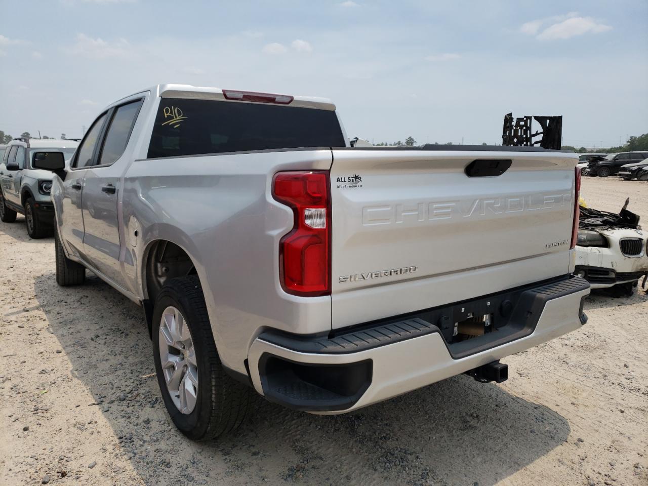 Photo 3 from auction – 2021 CHEVROLET SILVERADO with VIN 3GCPWBEK2MG210703