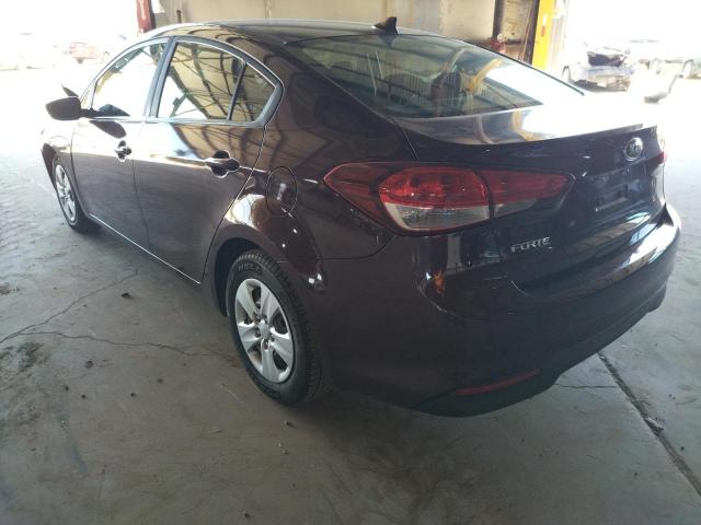 Photo 3 from auction – 2017 KIA FORTE LX with VIN 3KPFK4A73HE022052