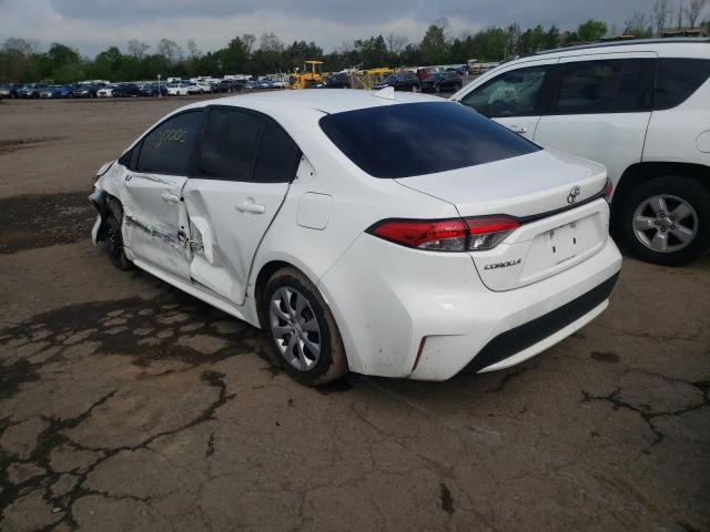 Photo 3 from auction – 2021 TOYOTA COROLLA LE with VIN 5YFEPMAE9MP165401