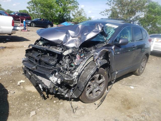 Photo 2 from auction – 2018 HONDA CR-V EX with VIN 7FARW2H56JE106039