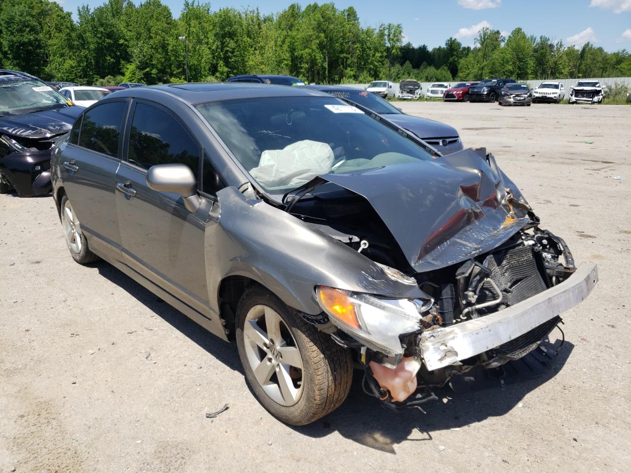 HONDA CIVIC EX 2007 with VIN 1HGFA16887L095296 - Photo from auction