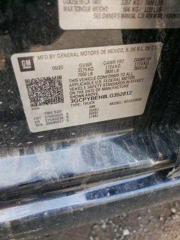 Photo 10 from auction – 2020 CHEVROLET SILVERADO with VIN 3GCPYBEH8LG352812