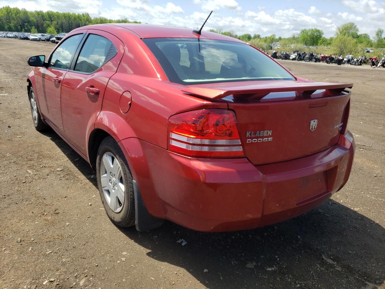 Photo 3 from auction – 2010 DODGE AVENGER with VIN 1B3CC4FB4AN161834