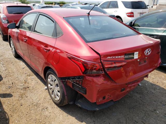 Photo 3 from auction – 2020 HYUNDAI ACCENT SE with VIN 3KPC24A68LE107925