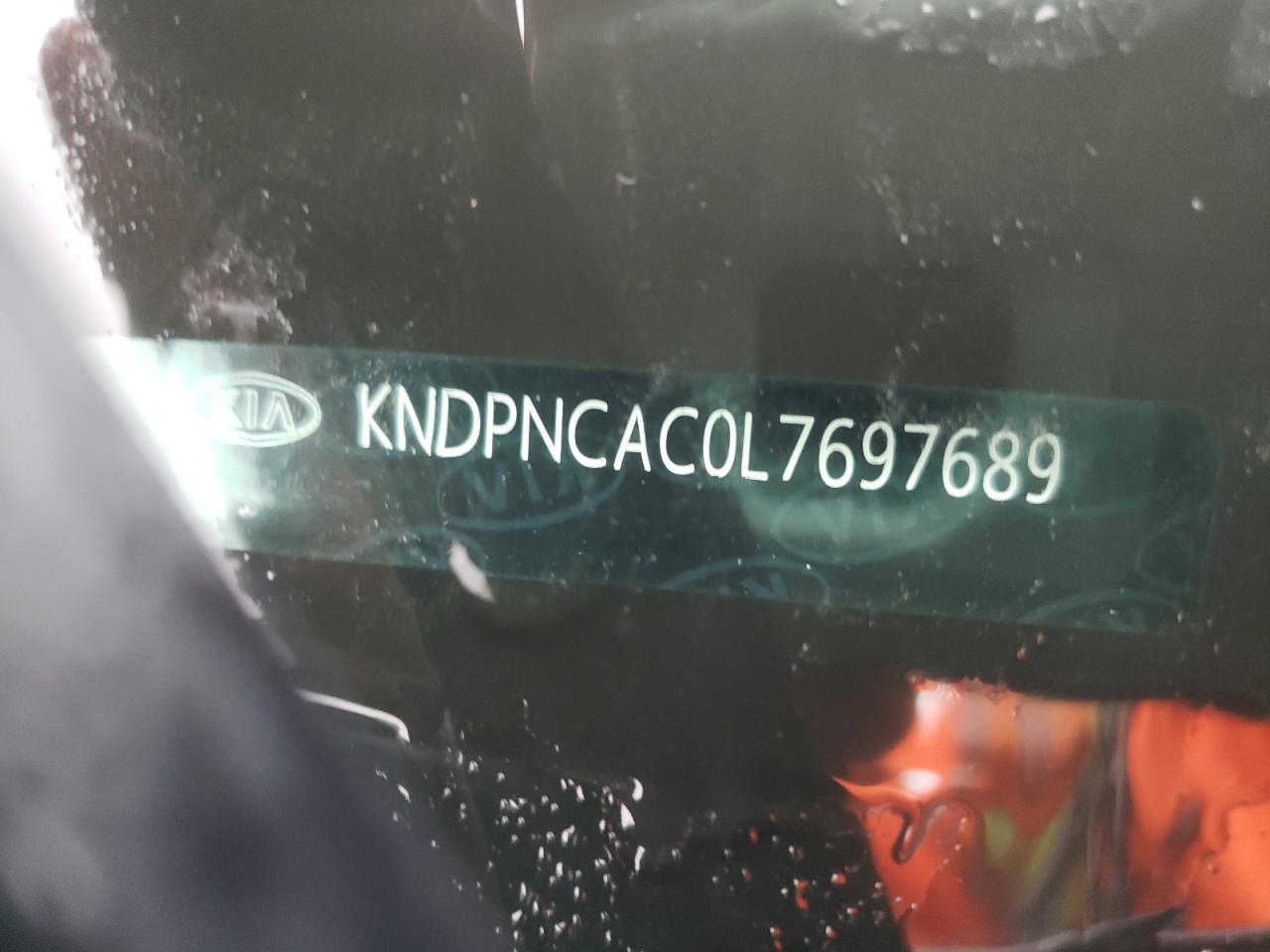 Photo 10 from auction – 2020 KIA SPORTAGE E with VIN KNDPNCAC0L7697689