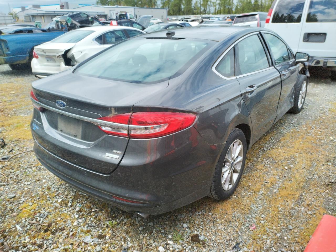 Photo 4 from auction – 2017 FORD FUSION SE with VIN 3FA6P0HD8HR187809