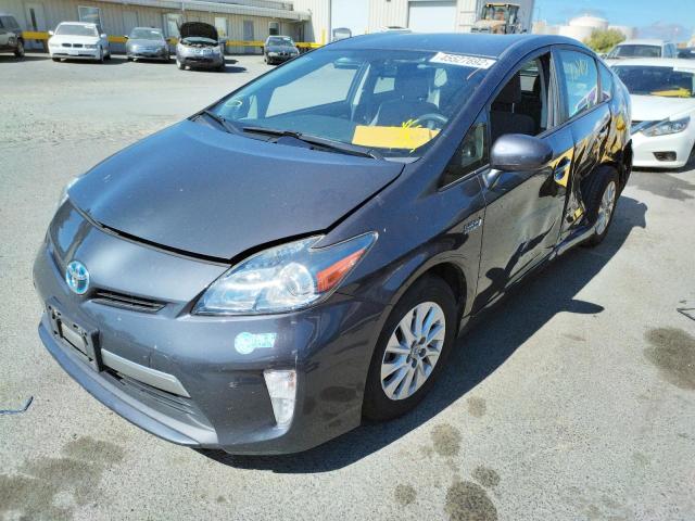 Photo 2 from auction – 2014 TOYOTA PRIUS PLUG with VIN JTDKN3DP2E3055235
