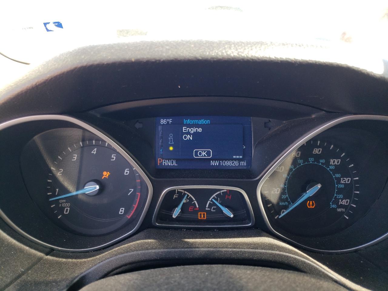 Photo 8 from auction – 2014 FORD FOCUS SE with VIN 1FADP3F28EL167757