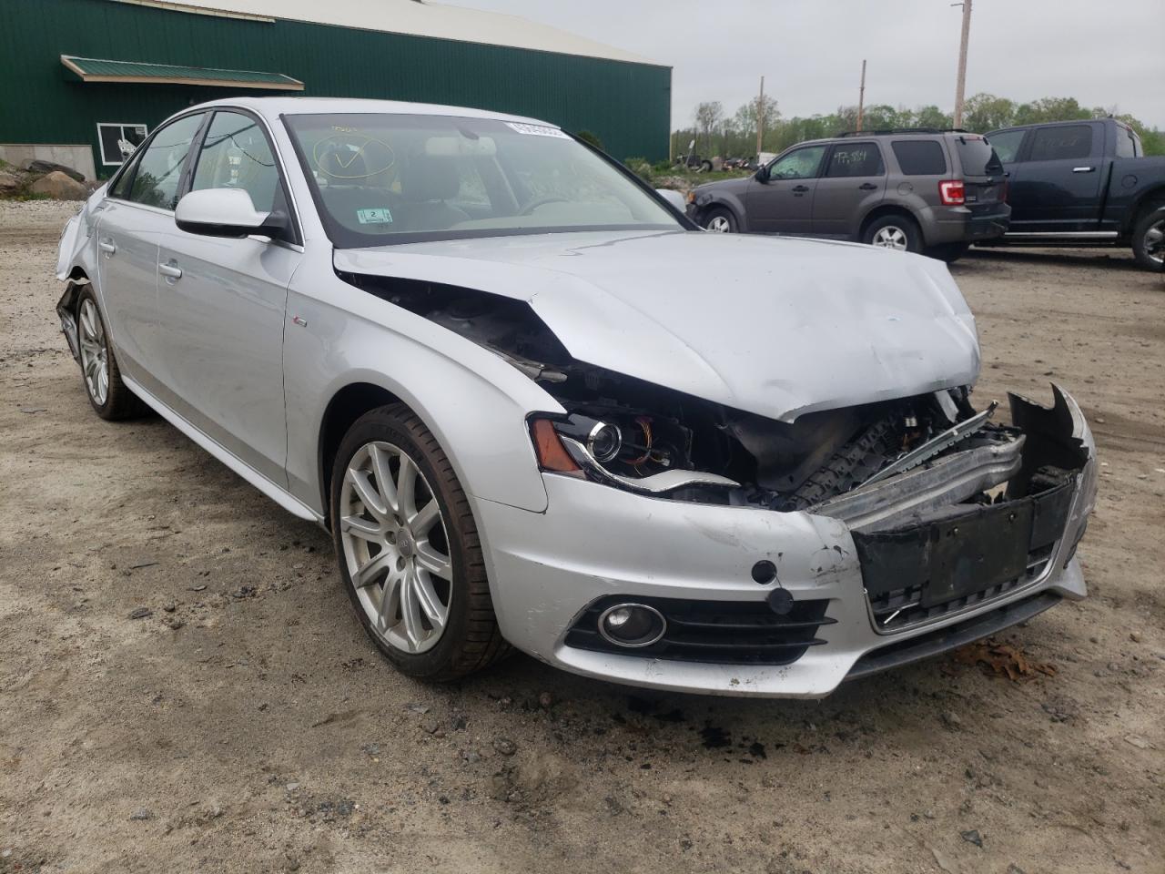 AUDI A4 PREMIUM 2012 with VIN WAUFFAFL1CN018740 - Photo from auction