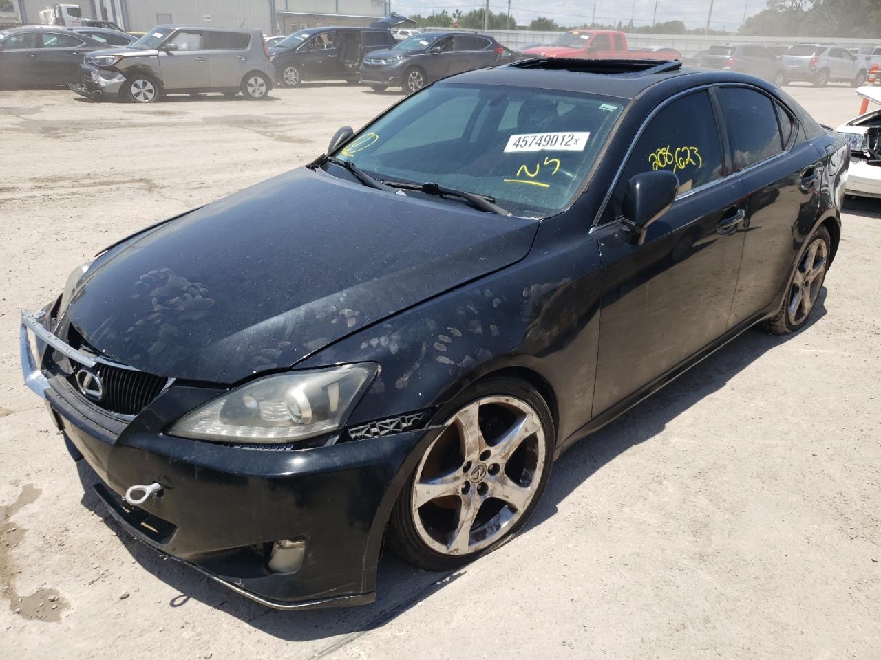 Photo 2 from auction – 2007 LEXUS IS 250 with VIN JTHBK262272049320